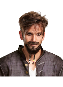 Pirates of The Caribbean Pirate Goatee Mustache Adult