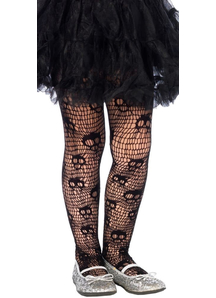 Skull Printed Tights Child