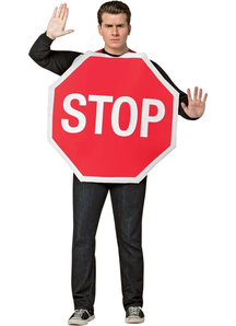 Stop Sigh Adult Costume
