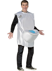 Toilet Adult Costume