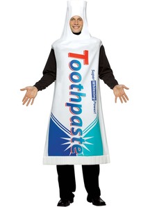 Tooth Paste Adult Costume