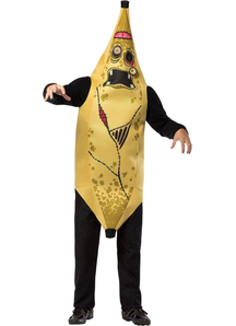 Zombie Banana Adult Plus Costume