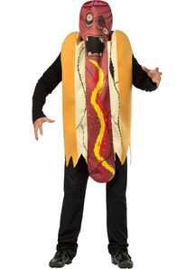 Zombie Hot Dog Adult Costume
