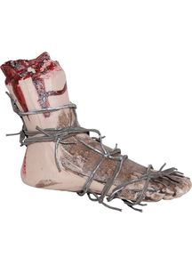 Bloody Foot With Wire Prop