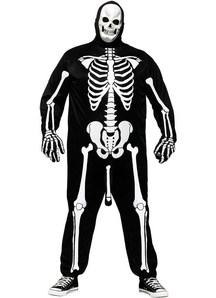 Body Skeleton Adult Plus Costume