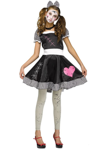 Broken Doll Teen Costume