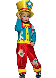 Clown Boy Child Costume