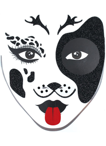 Face Decal Dalmatian