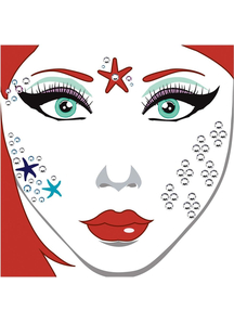 Face Decal Mermaid