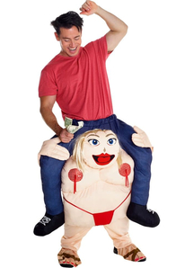 FAT STRIPPER PIGGYBACK ADULT