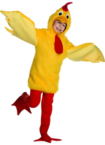 Fuzzy Chicken Child Costume