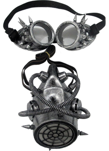 Gas Mask and Googles