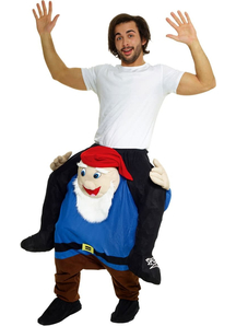Gnome Piggyback Adult