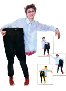 Half Zombie Adult Costume