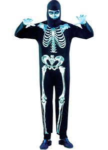 Night Skeleton Adult Costume
