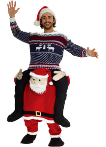 Santa Piggyback Adult
