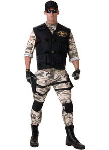 Seal Team Adult Costume