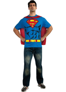 Superman Shirt Adult
