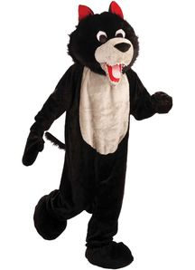 Wolf Mascot Costume