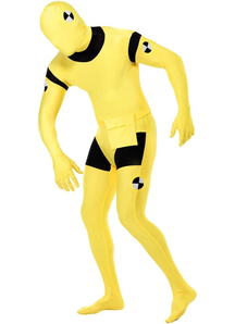 Crash Dummy Skin Costume Adult