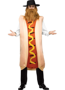 Kisher Hot Dog Adult Costume