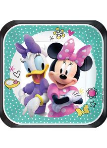 Minnie Helpers Sq Plates 7