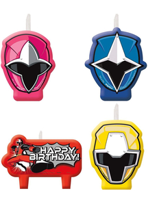 Power Rangers Ninja Steel Candle Set