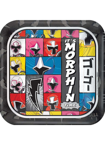 Power Rangers Ninja Steel Sq Plates 9