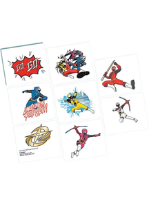 Power Rangers Ninja Steel Tattoos