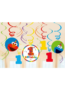 Sesame Street Foil Decor