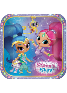 Shimmer Shine Sq Plates 7I