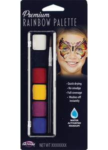 6 color Butterfly Make up Palette
