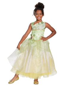 Girsl Tiana Deluxe Costume