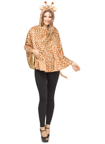 Hooded Poncho Giraffe