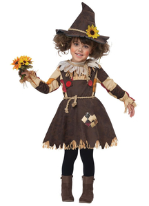 Pumpkin Scarecrow Costume for Toddlers and Children