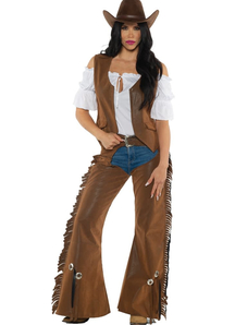 Women Cowgirl Adult Costume