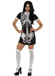 Women Sexy Skeleton Costume
