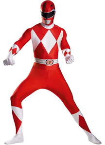 Adult Red Power Ranger Costume