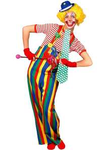 Amusing Clown Adult Costume