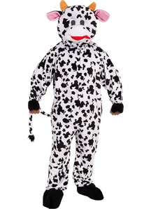 Cow Mascot Adult Costume