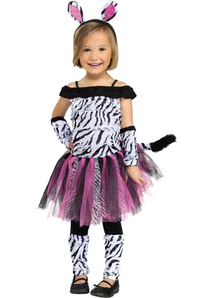 Cute Zebra Toddler Costume