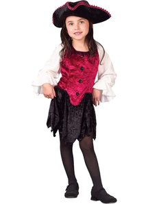 Girl Pirate Toddler Costume