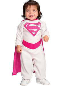 Infant Pink Supergirl Costume
