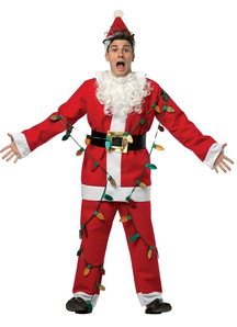 Light-Up Santa Adult Costume