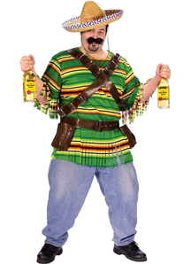 Mexican Guy Adult Plus Size Costume