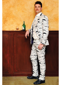Mustaches Suit Adult