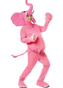 Pink Elephant Adult Costume