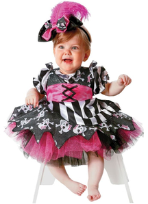 Pink Pirate Toddler Costume