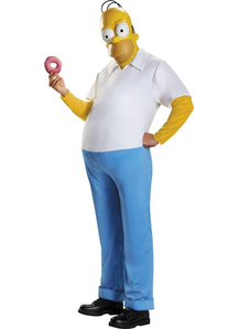 Simpsons Homer Adult Costume