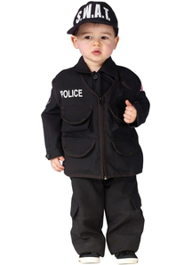 Swat Police Toddler Costume